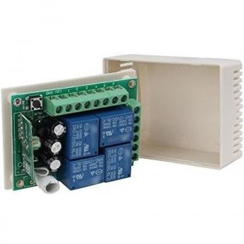 BQLZR 4 Canales Aprendizaje C¨®digo RF Inal¨¢mbrico A distancia Y Rel¨¦ De Receptor DC