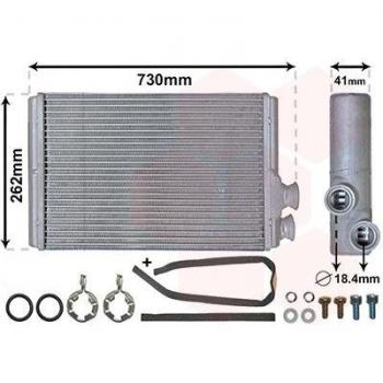 Radiador de calefacción VAN WEZEL 09006305