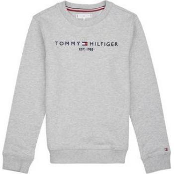 Sudadera Tommy Hilfiger Kids Essential Gris Claro Melange 8 Años