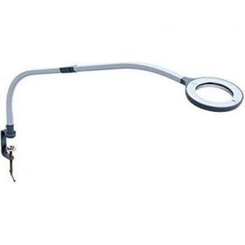 Lámpara Lupa LED Omega 5 con Lentes Intercambiables y Brazo Ajustable para Profesionales en Salud y Belleza