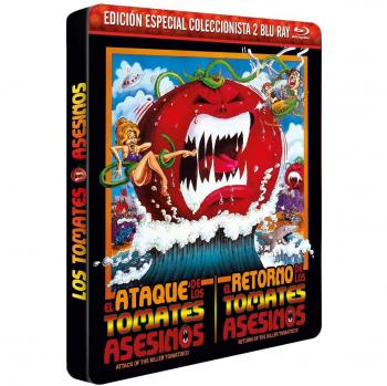 El Ataque de los Tomates Asesinos + El Retorno de los Tomates As [Blu-ray]