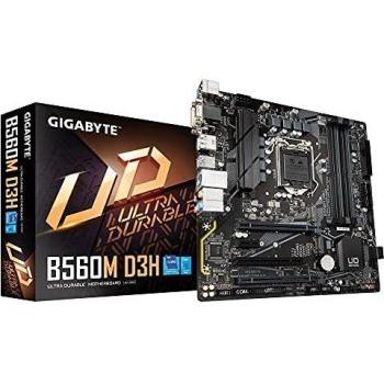 Gigabyte Placa Base Micro ATX B560M D3H para CPU Intel LGA 1200