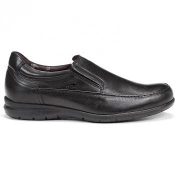 Fluchos Luca 8499 Mocasines de Piel para Hombre, Color Negro, Talla 40