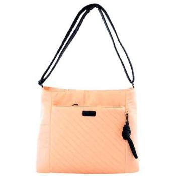 Bolso Ordenador Portátil Mujer Arlyn L - Capacidad 15L, Bolsillo para Portátil 14, Color Naranja Bellini