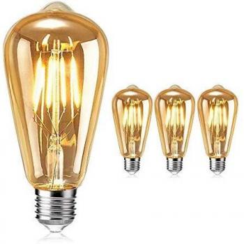 Vintage Edison Bombilla, otutun Bombilla LED Vintage E27 4W