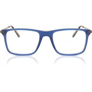 Gafas Anti-Azules Rectangulares Armazón Completo de Plástico Azul para Hombre - SmartBuy Collection