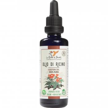 Aceite de Ricino Bio Le Erbe di Janas, 50 ml