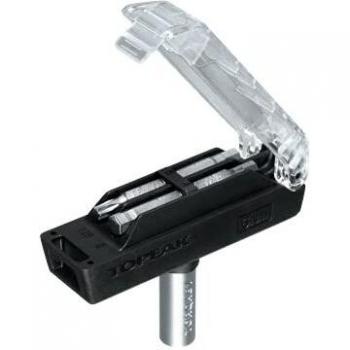 TOPEAK 6, 6NM Torque Wrench, with 4 Tool bits Herramientas Ciclismo, Adultos Unisex, Multicolor
