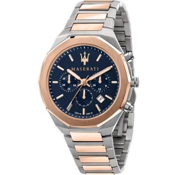 Maserati Stile Mens Watch Stainless Steel Bracelet Multicolor ONE SIZE