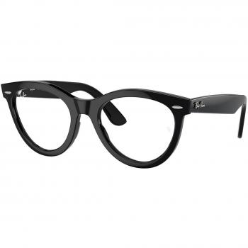 Ray-Ban RX2241VF Wayfarer Asian Fit 2000 Men's Eyeglasses Black Size 51 - Frame Only - Blue Light Block Available