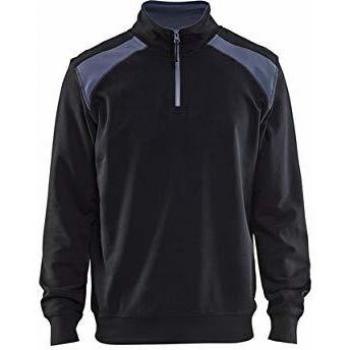 Blaklader Two-Tone Trucker Neck Sweatshirt Size L