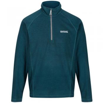 Regatta Montes - Forro Polar Ligero con Media Cremallera para Hombre, Hombre, Color Deep Teal, tamaño Small