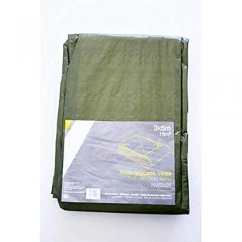 Nivel TOLDO Multiuso Reforzado 115G/M2 Polietileno Verde 03X04MT NV57637