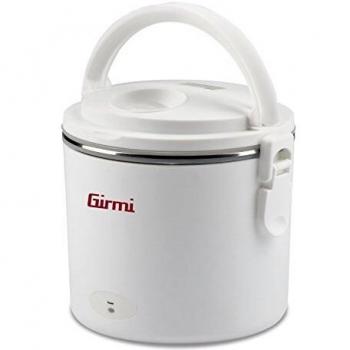 Girmi SC01 Vivandiere 40 W 0,7 L Blanco - Indicador de Funcionamiento - Válvula de Vapor - Mango Plegable - Función Mantener Caliente
