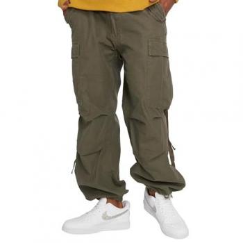 Brandit M65 Vintage Cargo Pants - Olive Green - 4XL