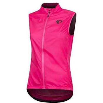 PEARL IZUMI W Elite Escape BARR Vest Chaleco Cortaviento Mujer, Rosa, l