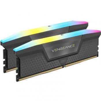 Corsair Vengeance RGB DDR5 5600MHz 32GB (2x16GB) CL36 AMD Optimized Memory Kit - CMH32GX5M2B5600Z36K