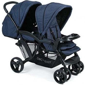 CHIC 4 BABY 273 52 Doppio - Carrito convertible, color azul