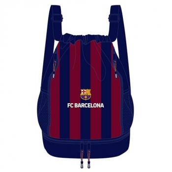 Mochila Escolar Saco F.C. Barcelona - Licencia Oficial - Diseño Ergonómico - Amplio Espacio de Almacenamiento - Bolsillos Multifuncionales - 35x40x1CM