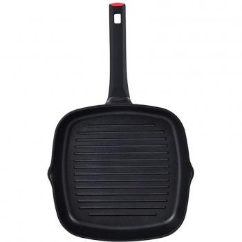 Sartén Asador San Ignacio Energy Pro+ 28x28x5cm Aluminio Fundido Inducción Antiadherente PPG Xylan Plus