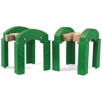 BRIO Train Track Stacking Supports for Kids Age 3 Years Up - Compatible with all BRIO Railway Train Sets & Accessories