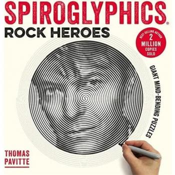 Spirografía: Héroes del Rock - Colorea y revela a tus héroes musicales en 20 rompecabezas alucinantes
