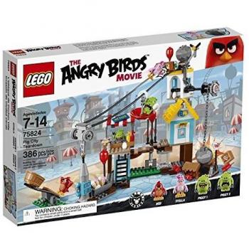 LEGO Angry Birds - Demolición de Ciudad Cerdo, Juego de construcción