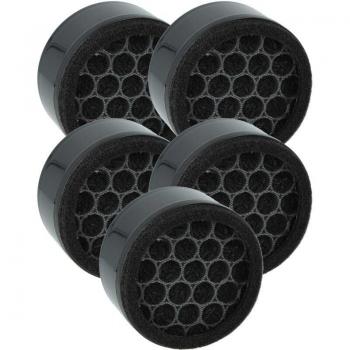 5x Filtro de aire combinado compatible con Baren B-D02 y B-D01 - Prefiltro + HEPA + Carbón Activo - Vhbw