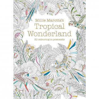 Millie Marotta's Tropical Wonderland Postcard Box: 50 beautiful cards for colouring in: 12