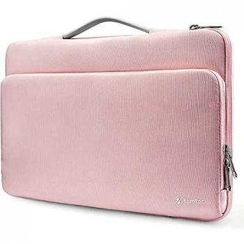 tomtoc Funda Maletín para 15 Microsoft Surface Laptop 4/3/2/1, 15 MacBook Pro A1990 A1707 2016-2019, Dell XPS 15, CHUWI HeroBook Pro, ASUS ZenBook 15 / ZenBook Pro 15, Bolsa Protectora para Portátil
