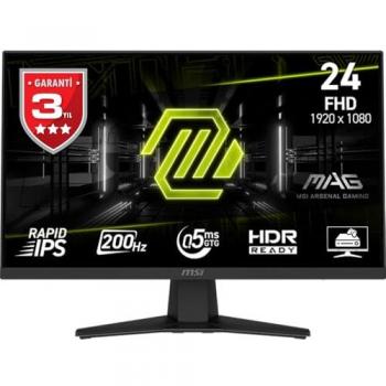 Monitor Gaming MSI MAG 244F 23.8 FHD 1920x1080 200Hz 0.5ms FreeSync Premium HDR