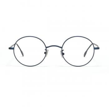 L.G.R Reunion Metálico 36 Gafas Recetadas para Hombre Azules