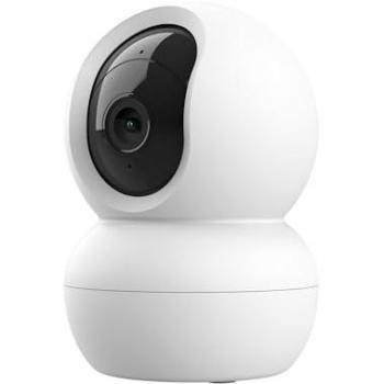 Cámara de Videovigilancia WiFi Interior Trust IPCAM-2800 - PTZ 360° - Visión Nocturna - Control desde APP - Detección de Personas - Sirena y Micrófono Incorporados