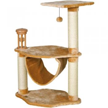 Árbol Rascador Beige Arpont para Gatos 62x37x86