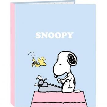 Carpeta Folio 4 Anillas Mixtas Snoopy Imagine - Safta