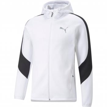 Chaqueta Deportiva de Fitness Puma Evostripe Blanca para Hombre