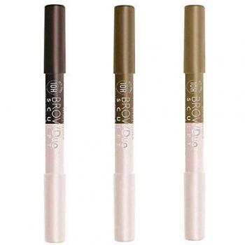 Bourjois Brow Duo Sculpt Eyebrow Pencil and Highlighter 21 Blond, 1.95g 3 Pack