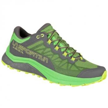 Zapatillas de Trail Running La Sportiva Karacal para hombre, color Metal/Flash Green, talla 44 EU