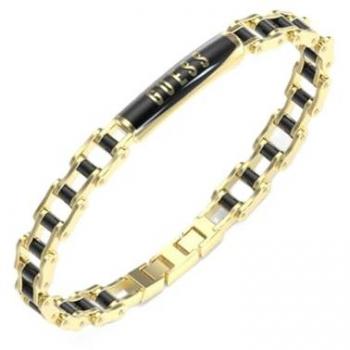 Pulsera de Hombre Guess Race de Acero Dorado Mod. JUMB04412JWYGGMT-U