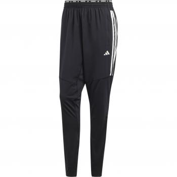 Adidas Pantalones Own The Run Excite 3 Stripes - Pantalones de entrenamiento para mujer, diseño cómodo y ligero, tecnología de absorción de humedad, cintura elástica con cordón ajustable, detalles reflectantes para mayor vis
