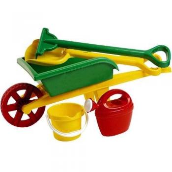 Androni Giocattoli SRL-6302-0000 Carretilla para el Jardín, Multicolor (6302