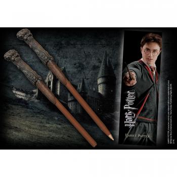 Bolígrafo Varita Harry Potter con Marcapáginas 18cm
