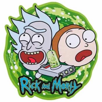 Alfombrilla de Ratón Gaming Rick y Morty 30 cm, Multicolor, Licencia Oficial