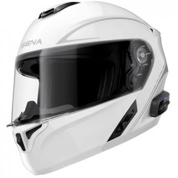 Sena Outrush R Casco Modular Bluetooth Intercom Blanco (S)