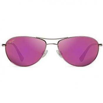 Maui Jim Unisex Pink 56MM Rosa Baby Beach Sunglasses