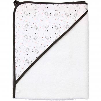 Bébé-Jou Miffy Stars - Capa de baño con Capucha, 75 x 85 cm