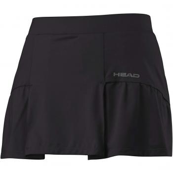 Head Club Basic Skort Falda Deportivas, Mujer, Black, M
