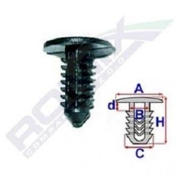 Pinza para tapicería y grapa ROMIX B23187, herramienta de sujeción para tapicería, fabricada en acero resistente, diseño ergonómico para mayor comodidad, ideal para trabajos de tapizado y reparación de muebles