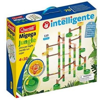 Quercetti Marble Run Migoga Jungle Carrera de Bolas Super 110 Piezas Multicolor
