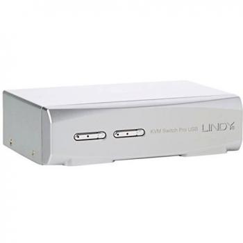 Dual Link DVI-I 2-Port USB Audio KVM Switch Pro